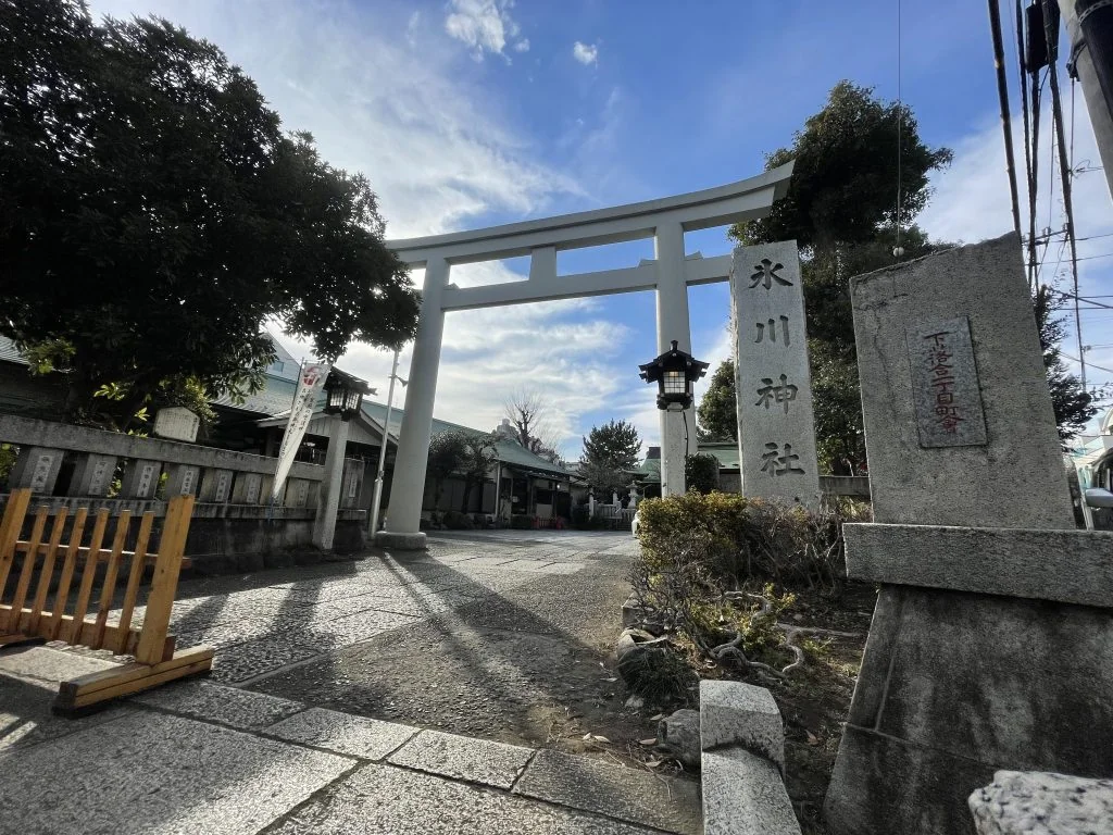 氷川神社の鳥居の参考写真